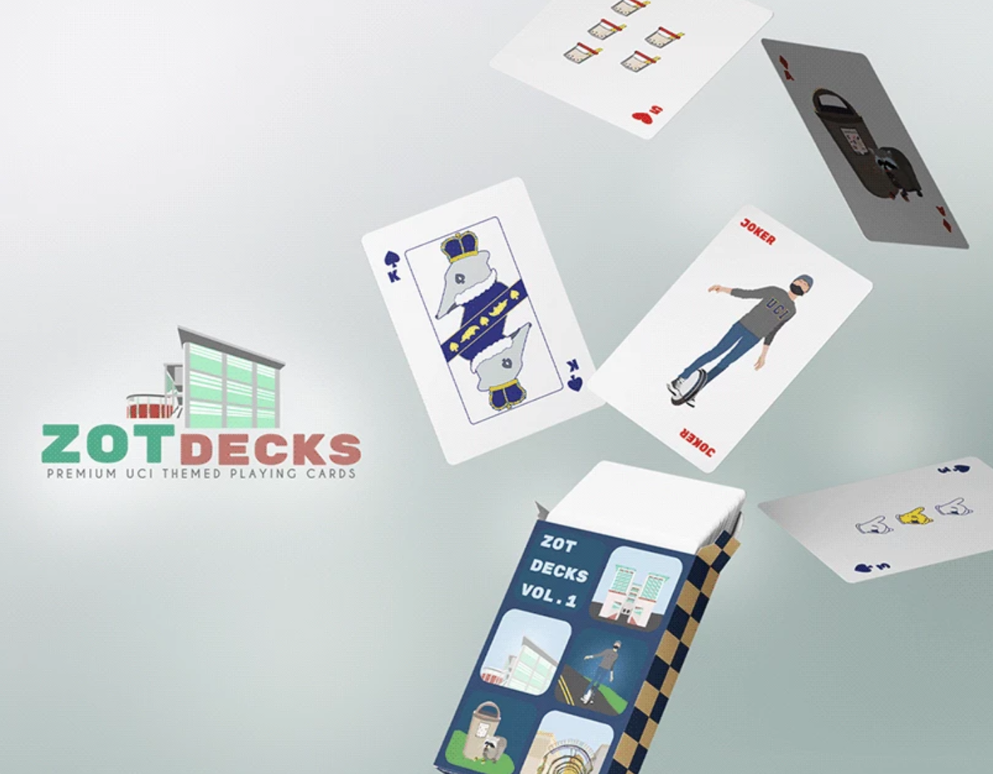 ZotDecks: UCI Themed Playing Cards (Team Project) — photo 1